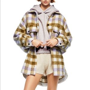 Zara Plaid Shacket/Overshirt